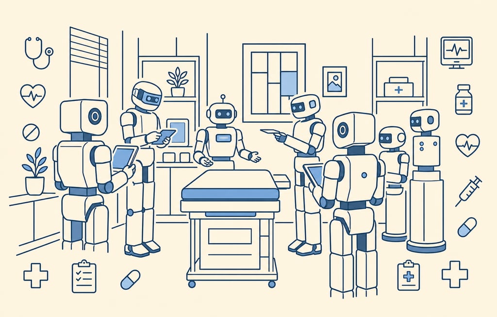 Abstract AI Agents in Blocky Robot Formation-1